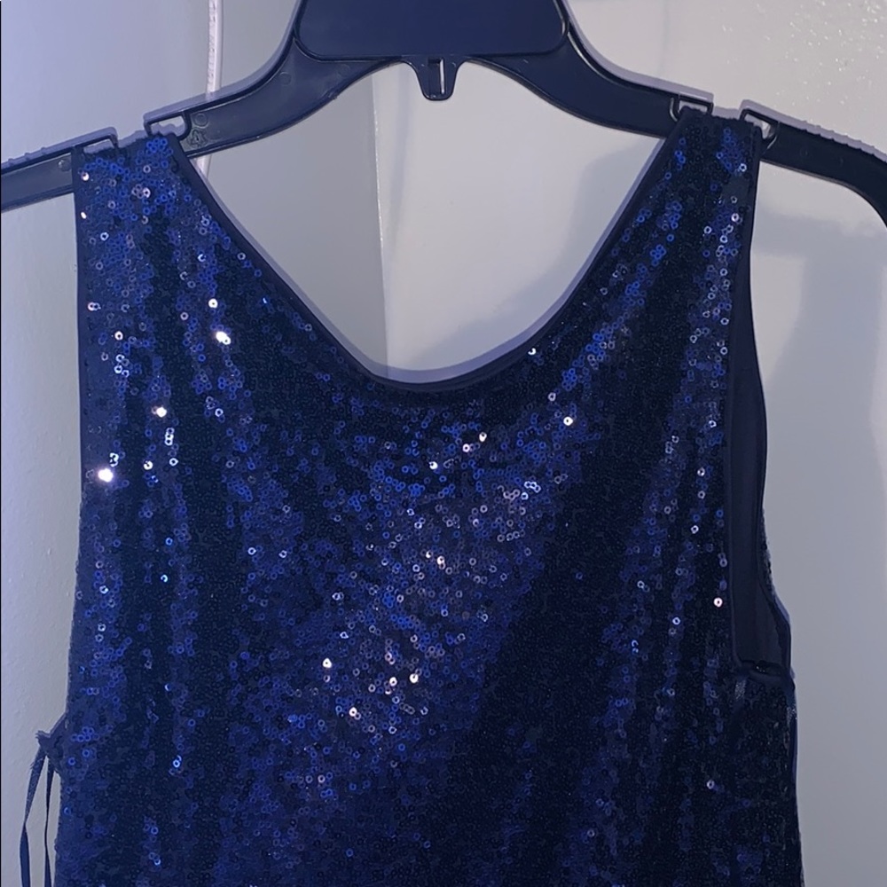 Navy Blue Elegant Dress
